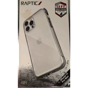 New Raptic Air iPhone 13 Pro Clear Protective Case Drop Proof Wireless Charging